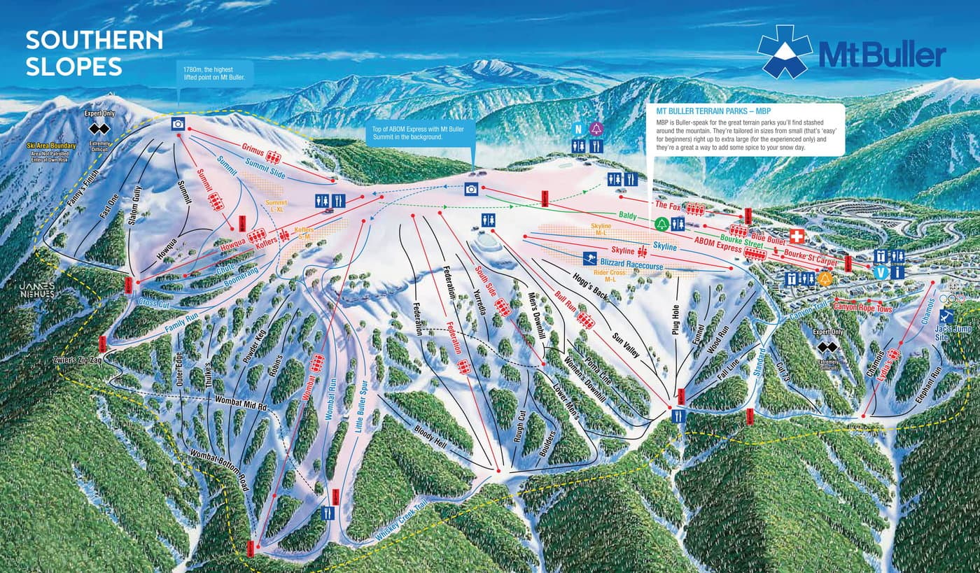 Mount Buller Trail Map