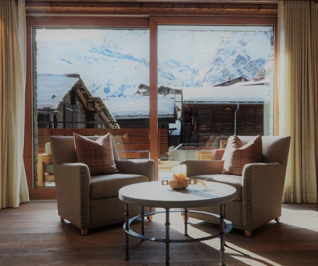Lobby of The Capra Saas-Fee